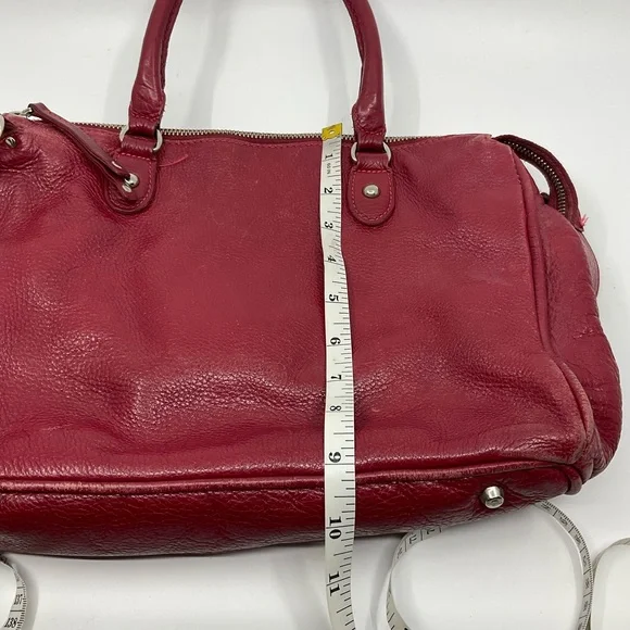 Vintage Roots Leather Convertible Crossbody Satchel Bag - Picture 11 of 11